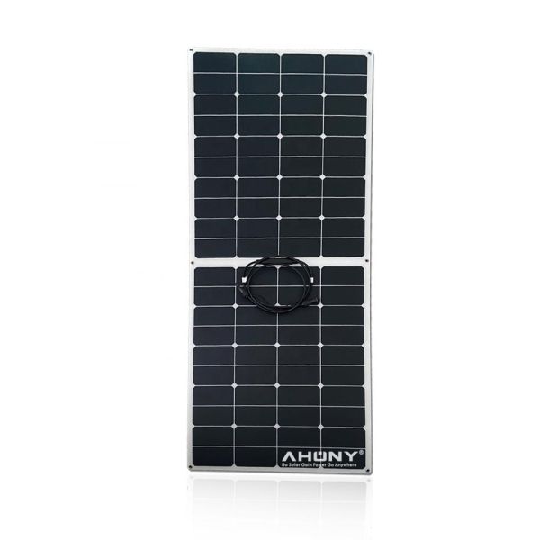 Buy Shade Tolerant Semi Solar Flexible Panels 145w Half Cut Mono Solar Panel For RV Marine Sailboat at wholesale prices