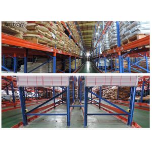 Robot Welding Narrow Aisle Pallet Racking , VNA Racking Galvanized Surface