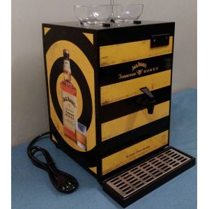 Two Bottle Compressor Cooled Shot Chiller Dispenser High Performance