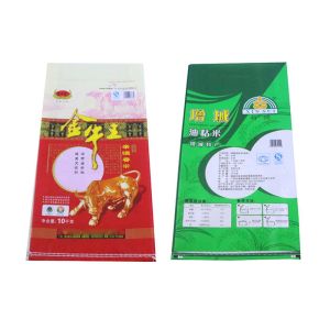 25Kg Laminated PP Feed Bags , Woven Polypropylene Packaging Bags Environment