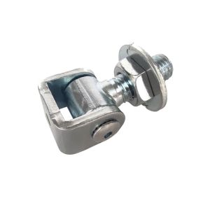 M18 Cast Iron Gate Hinge Hardware Fixings With Round Plated