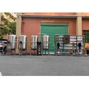 Quality 5000LPH Water Softener System Two Stage One Work One Standby Auto SS RO Water Purifier for sale