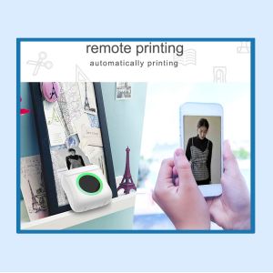 Portable Phone Thermal Mini Printer Sticker Bluetooth 200DPI