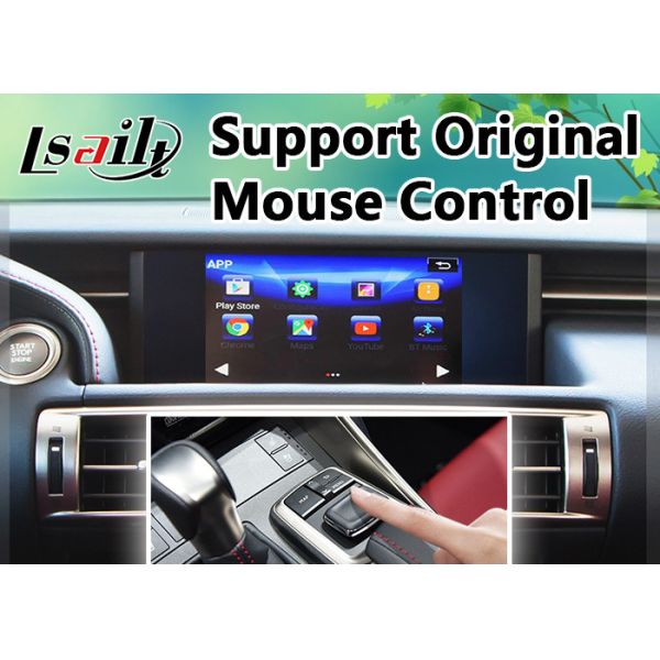 Lsailt Android Video Interface for Lexus IS250 IS300h IS350 IS200t IS300 IS Mouse Control 2013-2016