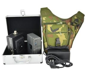 Quality Manpack Cofdm Hd Video Transmitter , Mobile Video Transmitter Low Consumption for sale