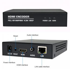 China Quad Band H.264 Encoding Network Protocol Video IP Encoder Decoder for YouTube Facebook on sale