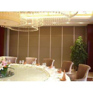 Fashion Commercial Partition Wall Banquet Halls Sliding Partition Wall Panel