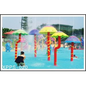 China Spray Mushroom Group Aqua Play, Spray Water Park Equipment Customized on sale