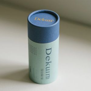 Custom Coffee Bean Paper Tubes Craft Packaging with Embossing