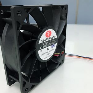 Buy 60x60x10mm DC Computer Fan Ball Bearing / Sleeve Bearing Black Color at wholesale prices
