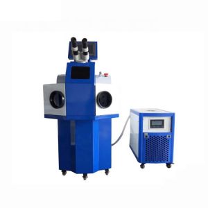200w blue Gold jewelry silver laser spot YAG laser welder Vertical welding