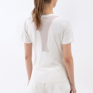 China Mesh Breathable Horse Riding Tops Women Eqestrian Sport Short Sleeve Base Layer on sale