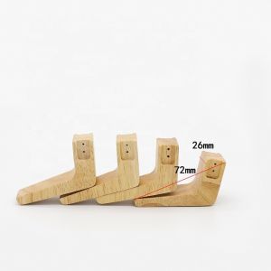 Natural Rubber Wooden Handle for Teapot Coffee Pot