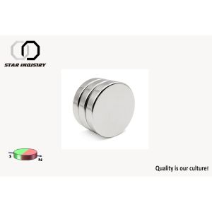 D15×2mm Security Door Magnets , Strong Magnet Kitchen Doors N52 Grade