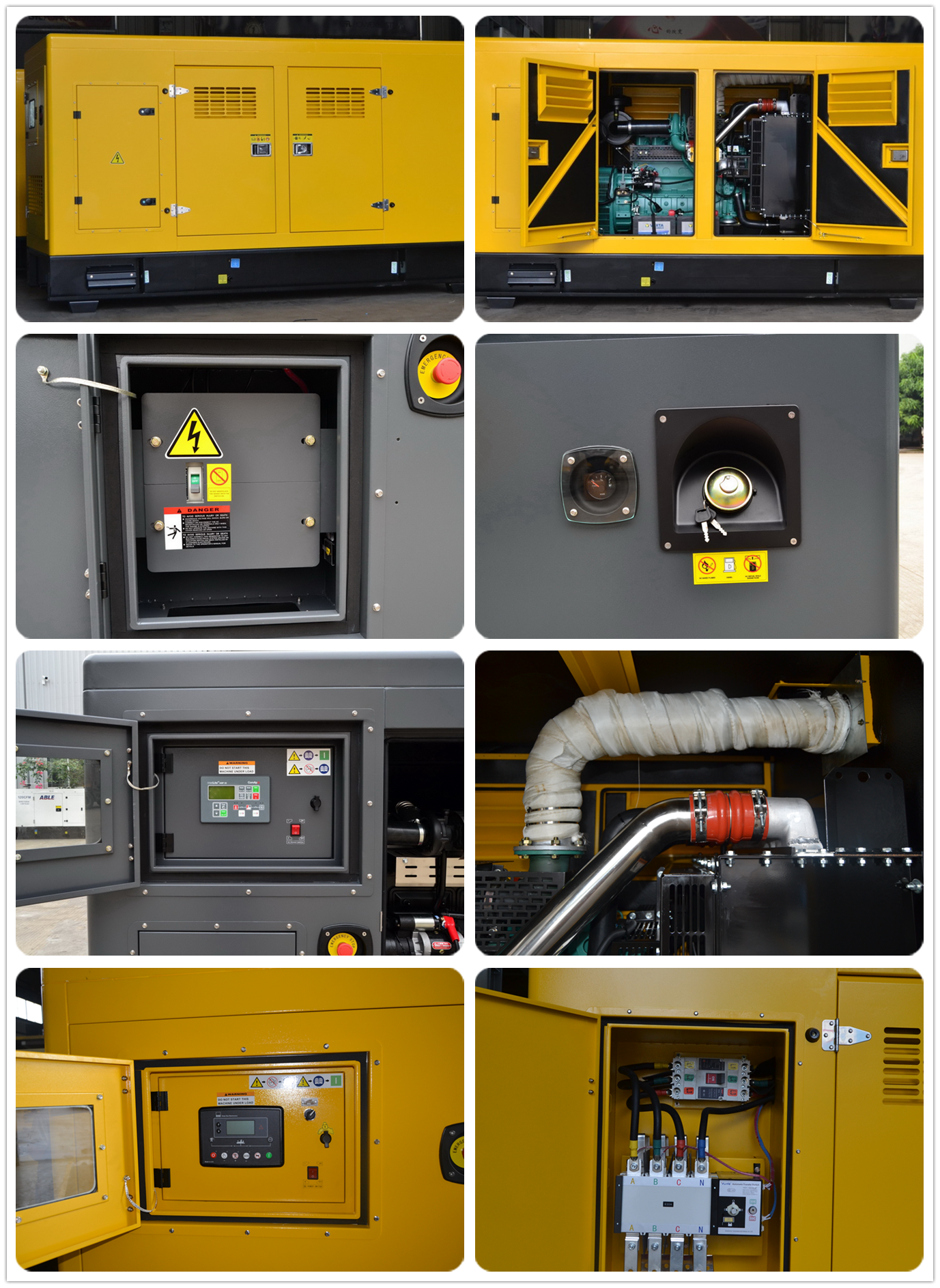 230V Perkins Diesel Generator Set 403A-15G1