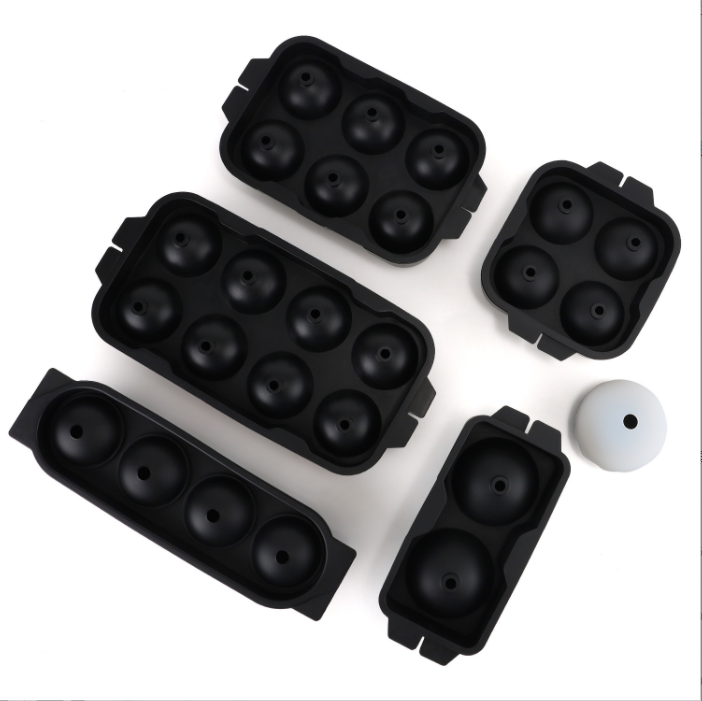 Stocked Silicone Round Ice Cube Ball Drinking Wine Tray Bar Ice ball Maker Mold Sphere Mold for Party Festival