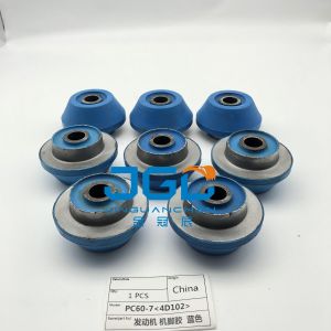 Excavator PC60-7 Diesel Engine Support Cushion For 4D102 Engine Cushion