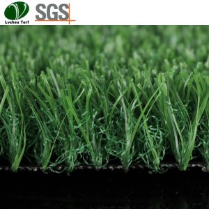 Brushing Machine Plastic Lawn Grass / Garden Polyethylene Artificial Grass