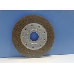 SS304 Material Encapsulated Wire Wheel Brush / Encapsulated Crimped Wire Brush