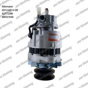 Alternator 6D14 6D14-DB 24V 40A A2T72286 ME037640