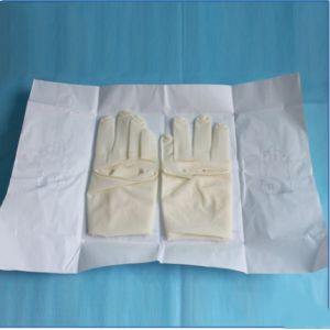 Medical sterile latex surgical gloves