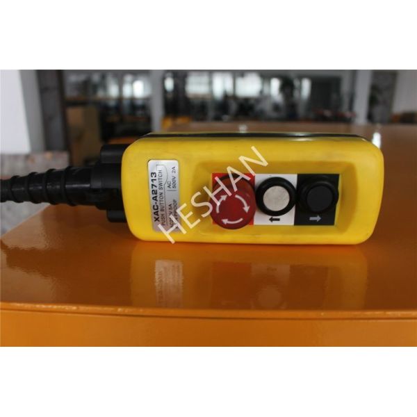 1000kg-5000kg Portable Electric Wheels Movable Lift Table With CE