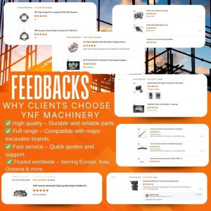 YNF 50H Coupling Flexible Rubber Excavator Engine Parts