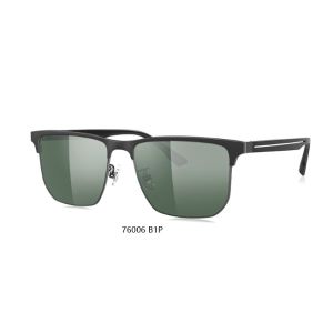 Half Metal Metal Frame Polarized Sunglasses TAC For Men