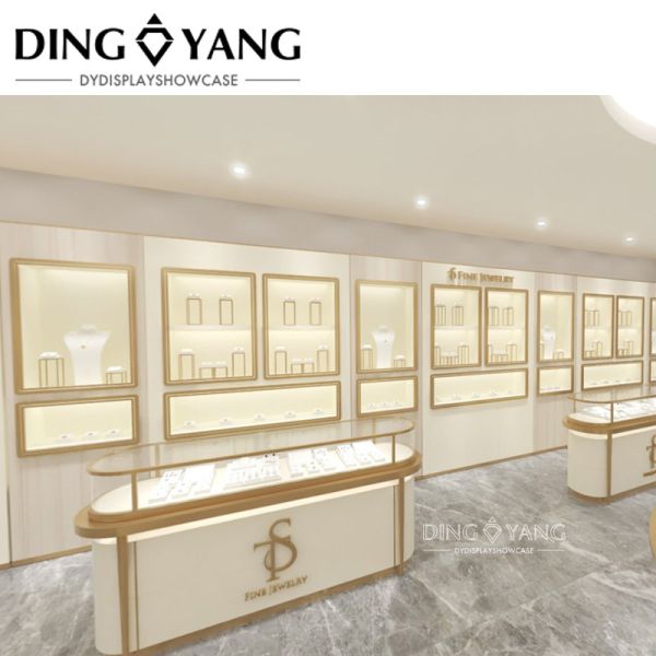 Buy Diamond Jewellery Showroom Design Combination Of Practicality And Beauty at wholesale prices