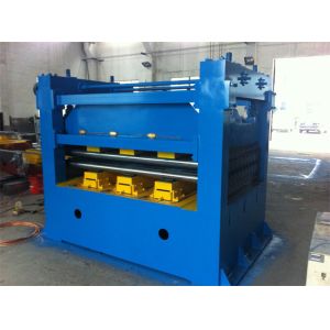 Medium Gauge Steel Coil Decoiler Cut To Length Machine 1-6mm Servo