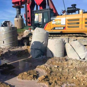 Customized Thickened Drilling Bucket Bullet Teeth Rock Rools Drilling Equipments