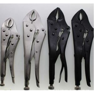 KM BLACKEN FLAT NOSE VISE GRIP PLIERS