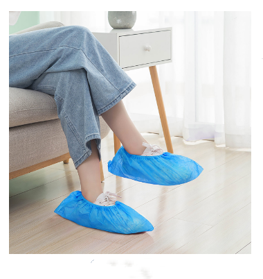 15x36cm Disposable Shoe Cover , HH Disposable Plastic Foot Covers