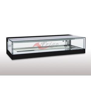 LuxuriousSushi Display Fridge Static Cooling Sushi Display Case Remote Type Less