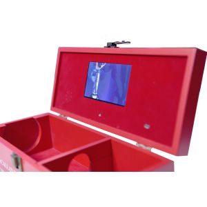 6 Color Print Method LED Show Present Box with MP4 Video Format