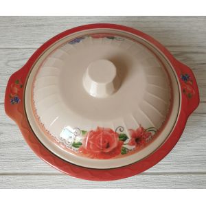 OEM ODM Round Melamine Soup Plate with Customized Logo Acceptable