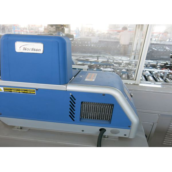 Sheet Feeding Food Bag Tube Forming Machine inding 25-40mm Reinforced Paper Width