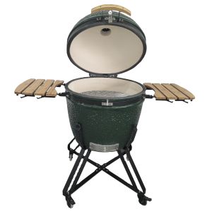 KIMSTONE Large 28 Inch Kamado Grill Outdoor Kitchen Charcoal Barbecue Grill