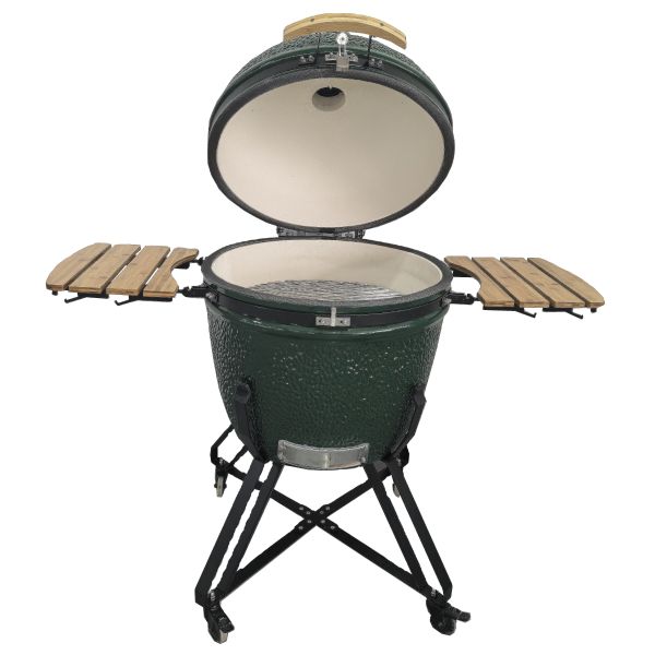 KIMSTONE Large 28 Inch Kamado Grill Outdoor Kitchen Charcoal Barbecue Grill