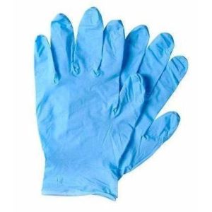 Quality Stretch Durable Breathable Disposable Nitrile Exam Gloves with Logo Printing for sale