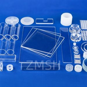 Quality Fused Silica Quartz Glass Window SiO2 UV-Infrared Transmitting Laser for sale