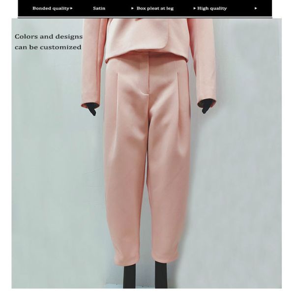 Size 40 Polyester Satin Bonded Ladies Capri Pants