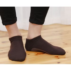 Self Heating Tourmaline Yoga Grip Socks Compression Thermal Customized Material