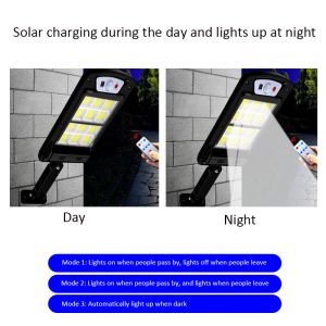 High Bright 500LM 3000mAH Led Solar Powered Street Lamp IP65