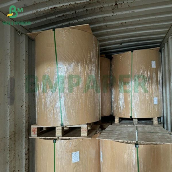 80gram 370mm 380mm Width Brown Fruit Bag Paper For Protect Fruit 