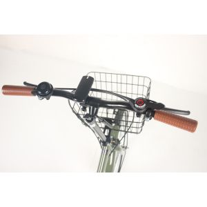 Comfortable Saddle Lightweight Folding Bicycle Customized Colour And Shimano