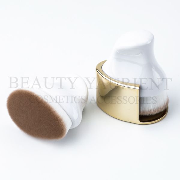 ISO14000 Private Iron Style Flat Top Liquid Foundation Makeup Brush Patented