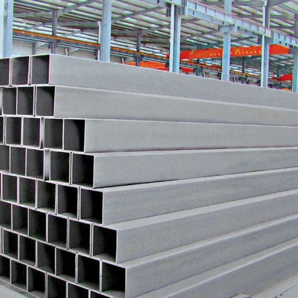 Non-oiled Galvanized Square Tube Steel for 75x75 Square Rectangular Hollow Steel Tubes