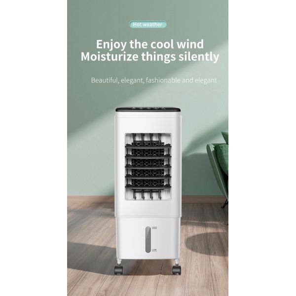 Energy- Bladeless Fan with Water Cooling and Air Conditioning Features EMC Accredited