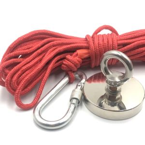 350LBS Single Sided Countersunk Hole Neodymium Pot Magnet